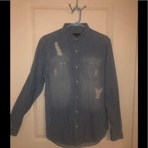 Button down Jean shirt